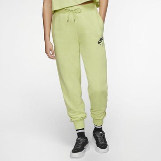 Pantaloni Nike Air Fleece Dama Verzi Deschis Argintii | FXAJ-25473